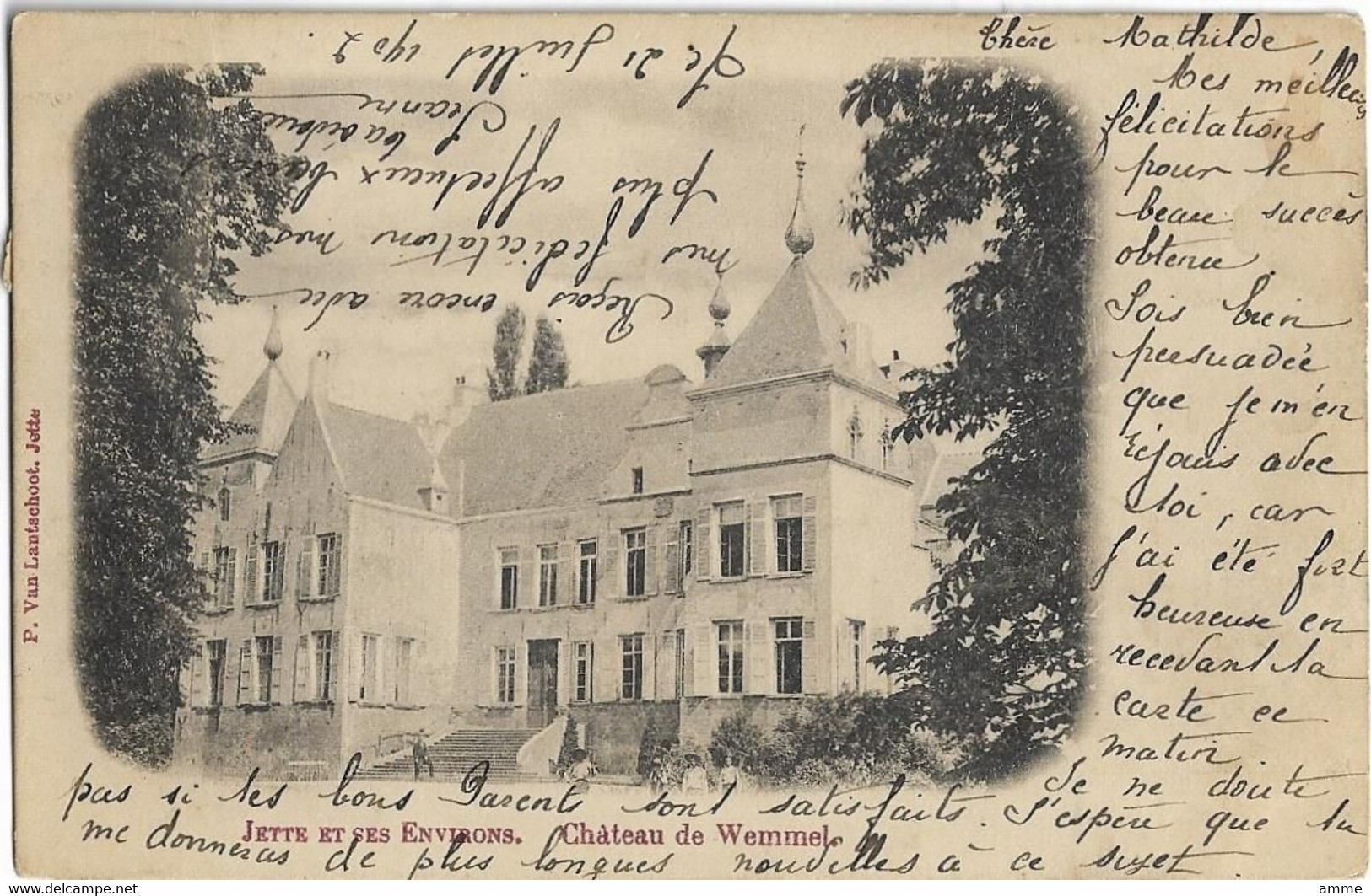 Jette Et Ses Environs  *  Chateau De Wemmel - Wemmel