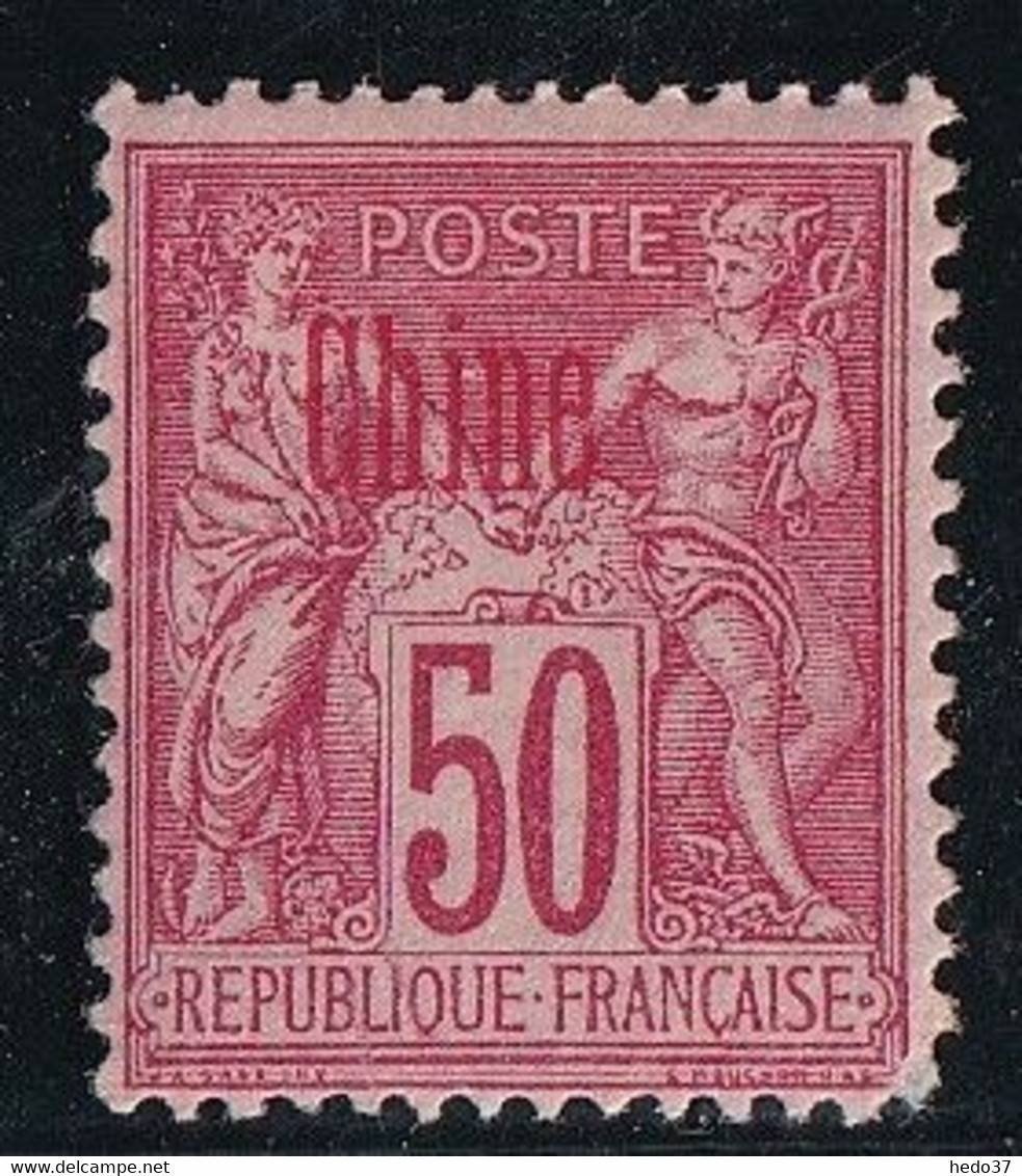 Chine N°12a - Neuf * Avec Charnière - Dent D'angle Faible Sinon TB - Neufs