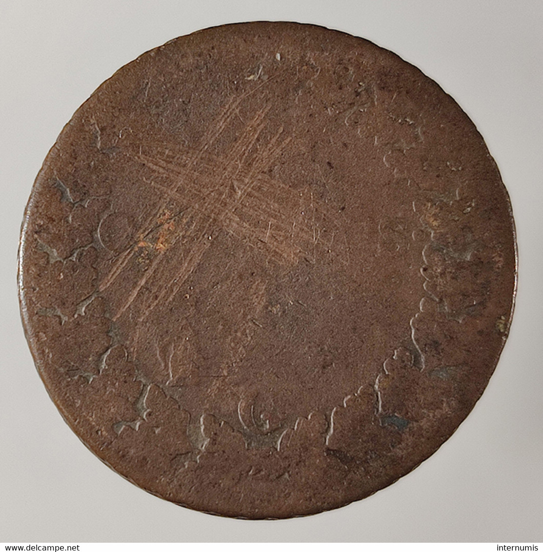 France 5 Centimes Cuivre (Copper) République An (Year)8?/9? G Geneve/Geneva  KM#640.6/G.126a/b - 5 Centimes