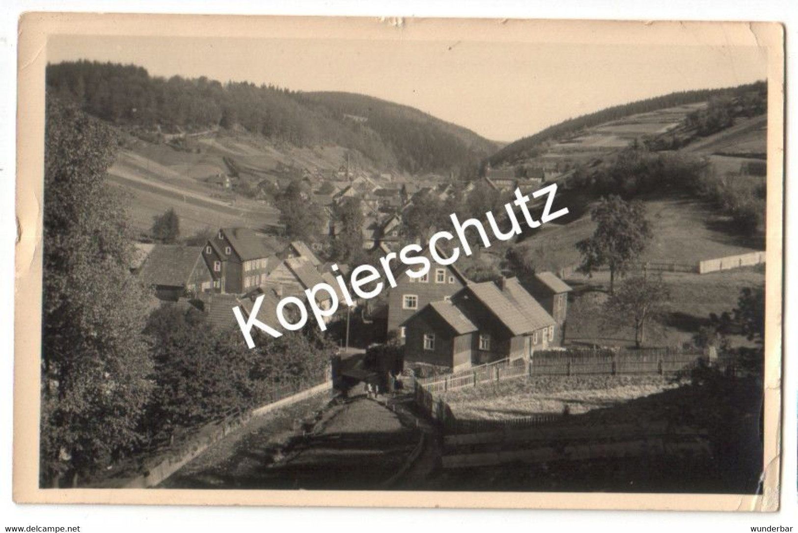 Fehrenbach - Mit 20 Pfennig Briefmarke Stalinallee   (z7491) - Masserberg