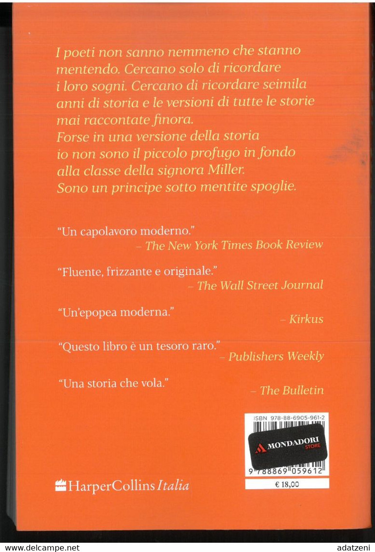 TUTTE LE STORIE TRISTI SONO FALSE DI DANIEL NAYERI  EDITORE HARPER COLINS STAMPA 2021 PAGINE 365 DIMENSIONI CM 21x14 COP - Classiques