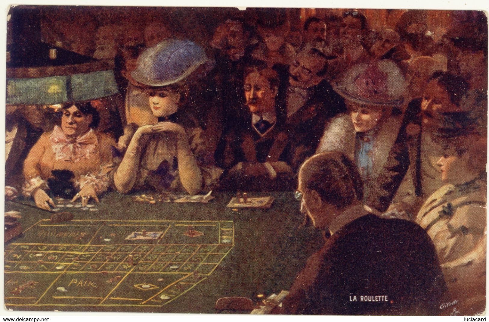 CASINò - LA ROULETTE -OILETTE-FORMATO PICCOLO - Casinos