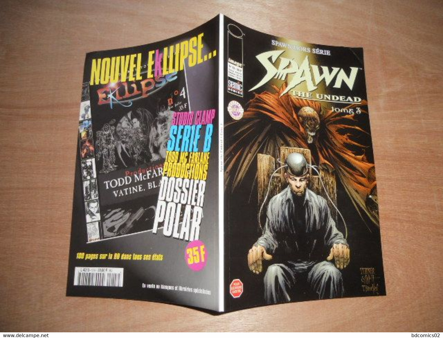 Spawn Hors Serie The Undead Semic N°13  Tome 3 TBE - Spider-Man