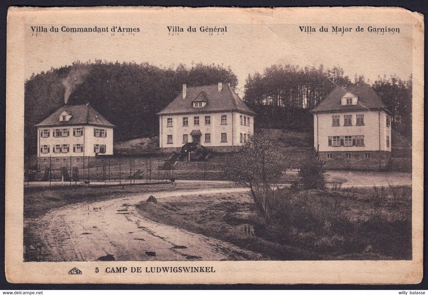 +++ CPA - Allemagne - Camp De LUDWIGSWINKEL - Villa Du Général , Du Commandant Et Du Major   // - Pirmasens