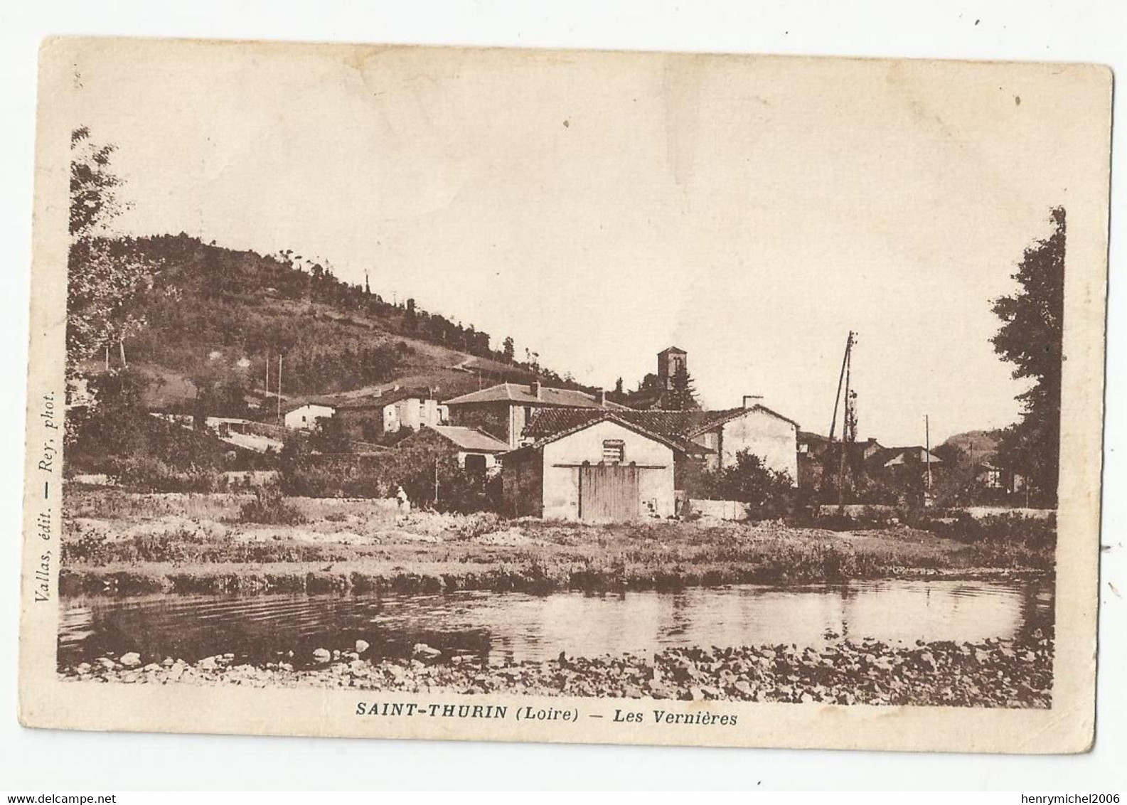 42 Loire Saint Thurin Les Vernières Ed Vallas , Photo Roy - Autres & Non Classés