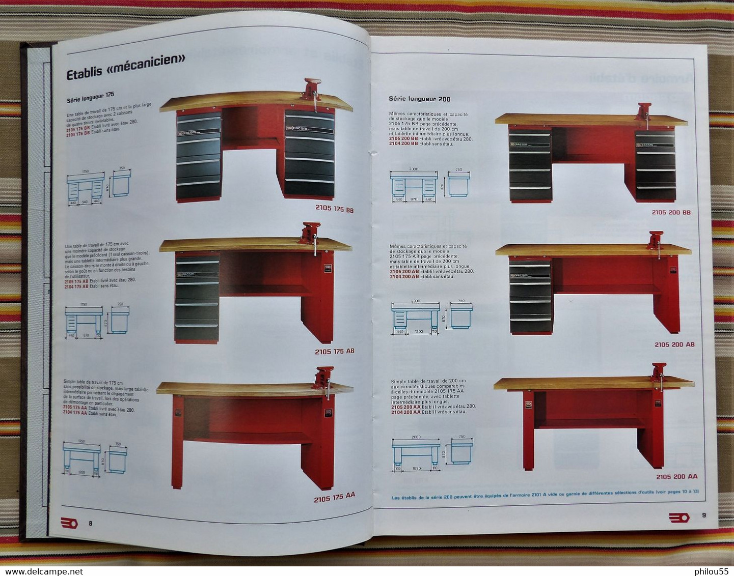 Catalogue outillage FACOM F 78