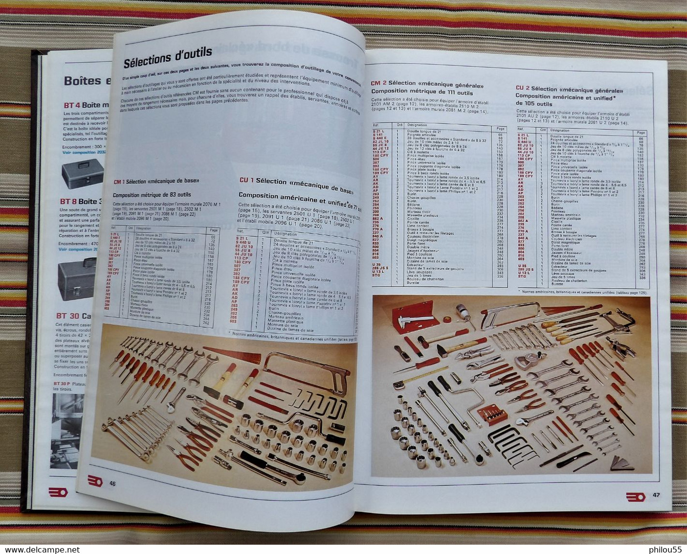 Catalogue outillage FACOM F 78