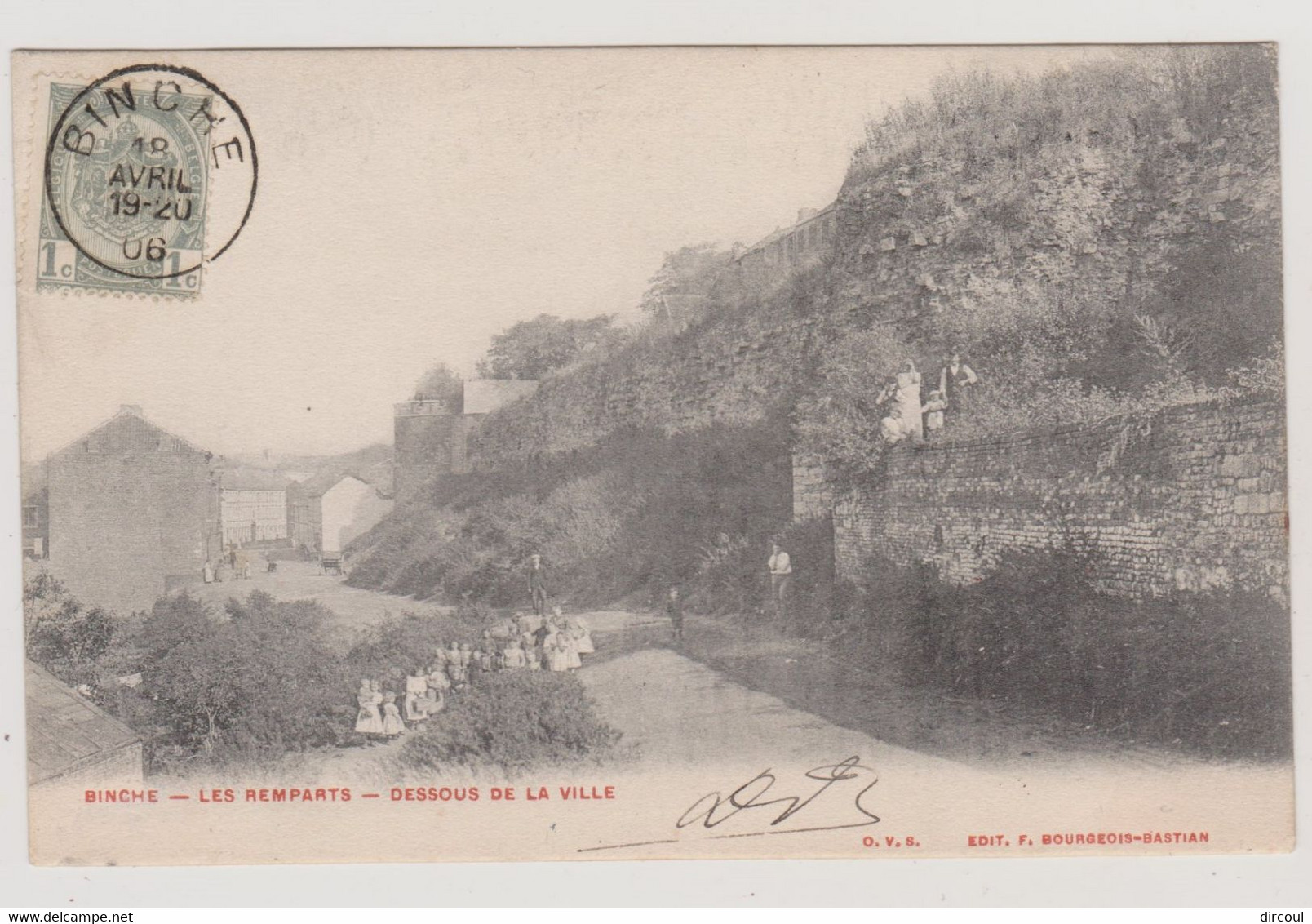 50764   Binche  Les  Remparts  -  Dessous  De La Ville - Binche