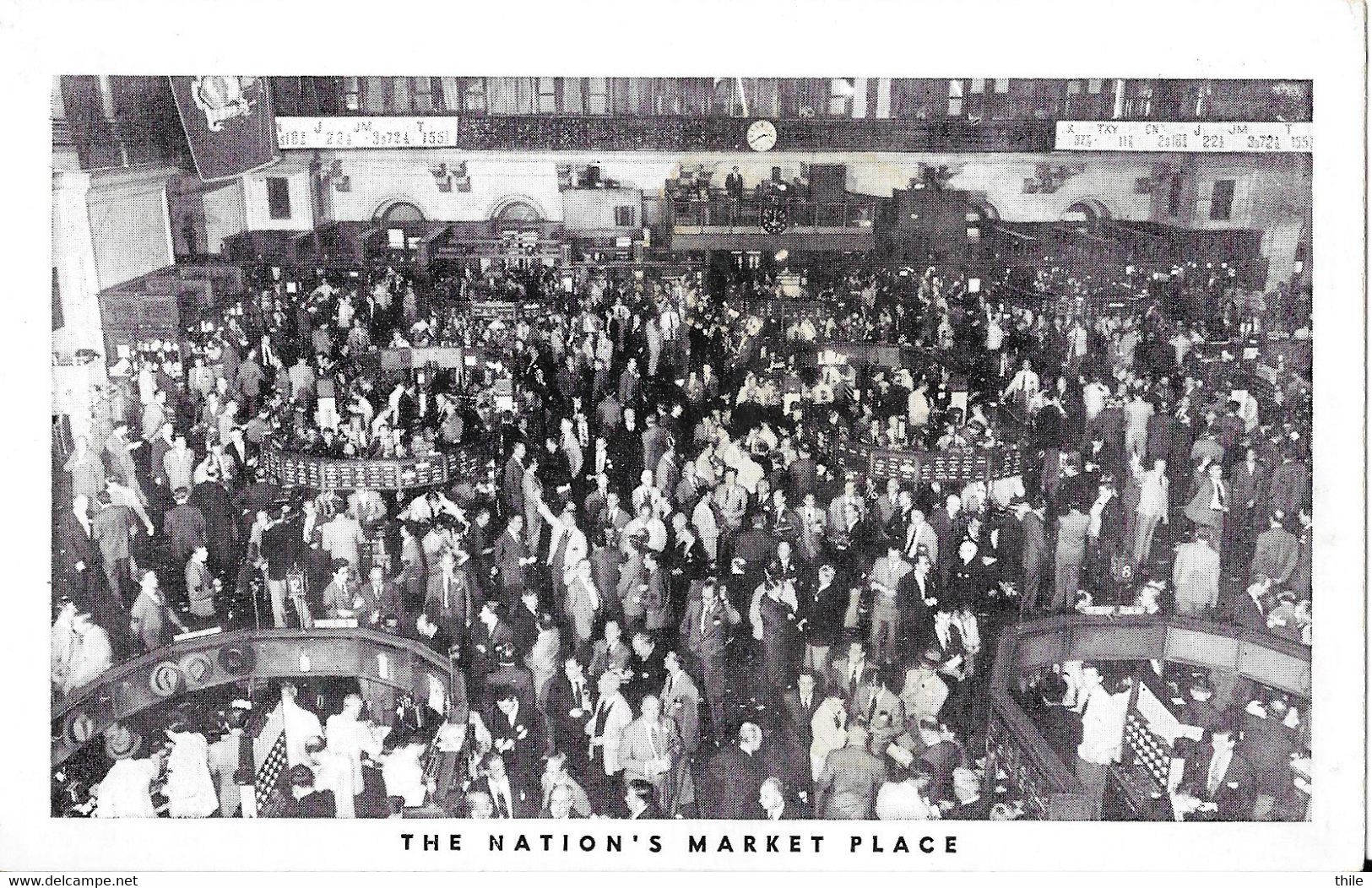 The Nation's Market Place - New York Stock Exchange - Wall Street