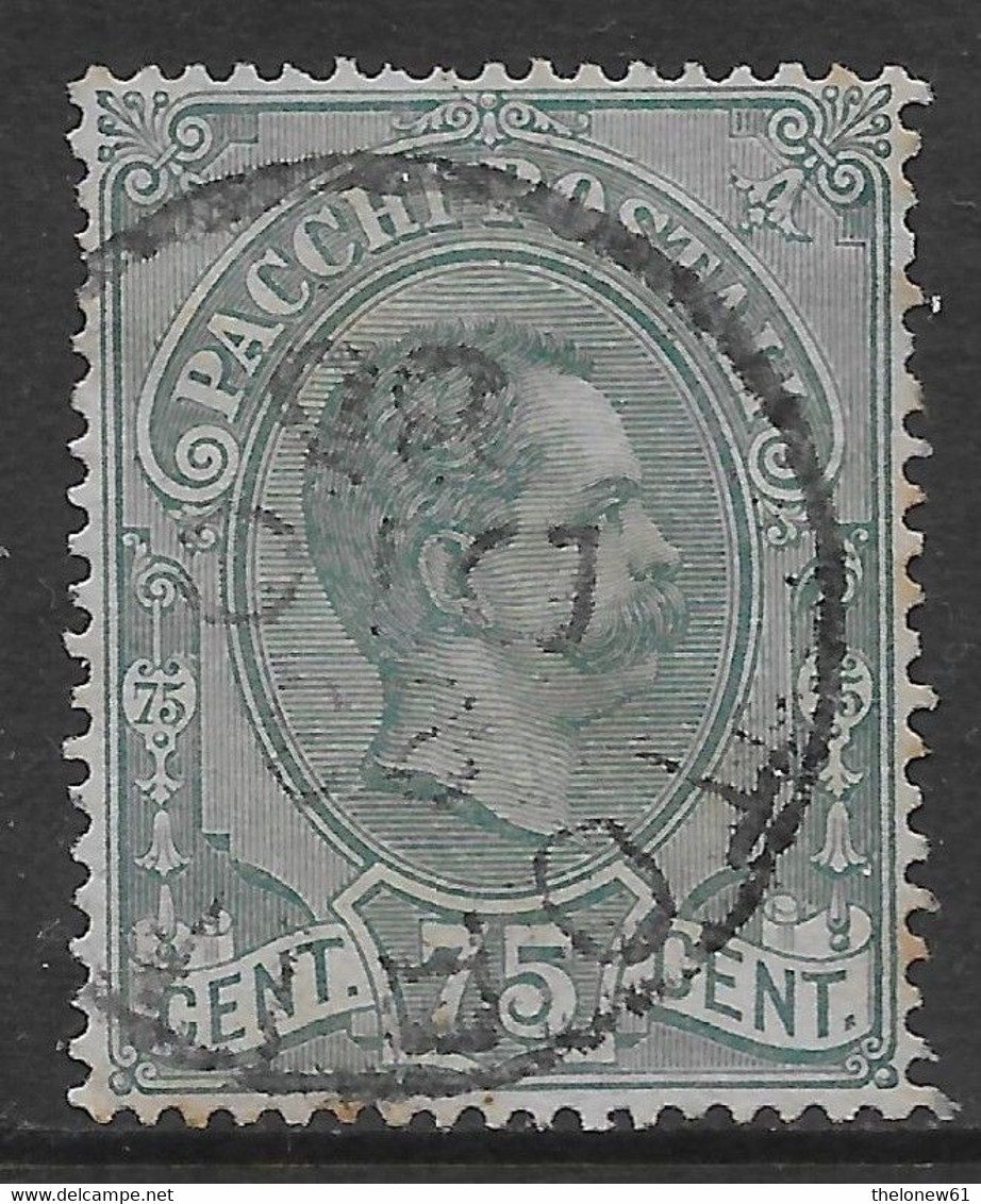 Italia Italy 1884 Regno Pacchi Postali C75 Centrato Sa N.PP4 US - Pacchi Postali