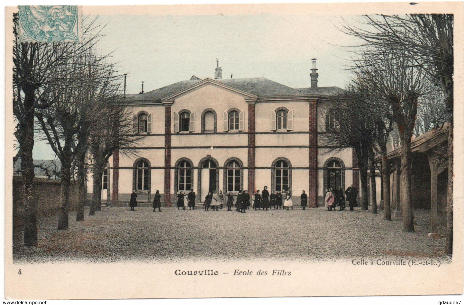 COURVILLE (28) - ECOLE DES FILLES - Courville