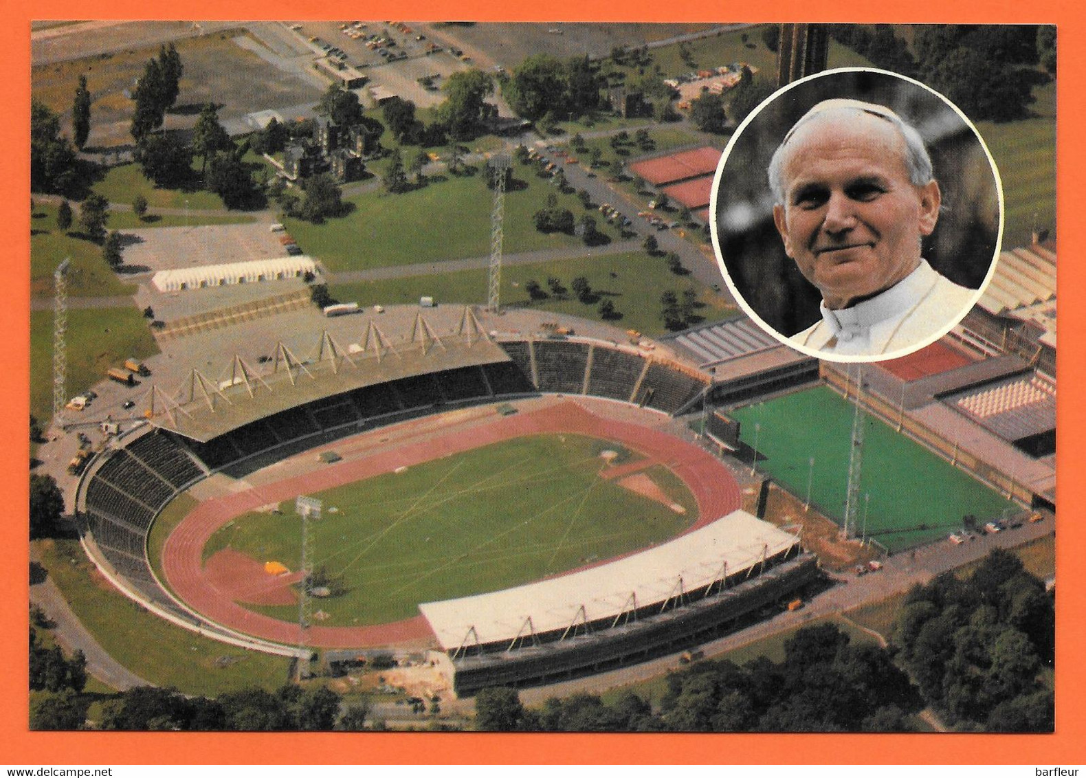 LONDRES LONDON CRYSTAL PALACE PAPE VISITE JEAN PAUL II EN 1982 STADE STADIUM ESTADIO STADION STADIO - Estadios