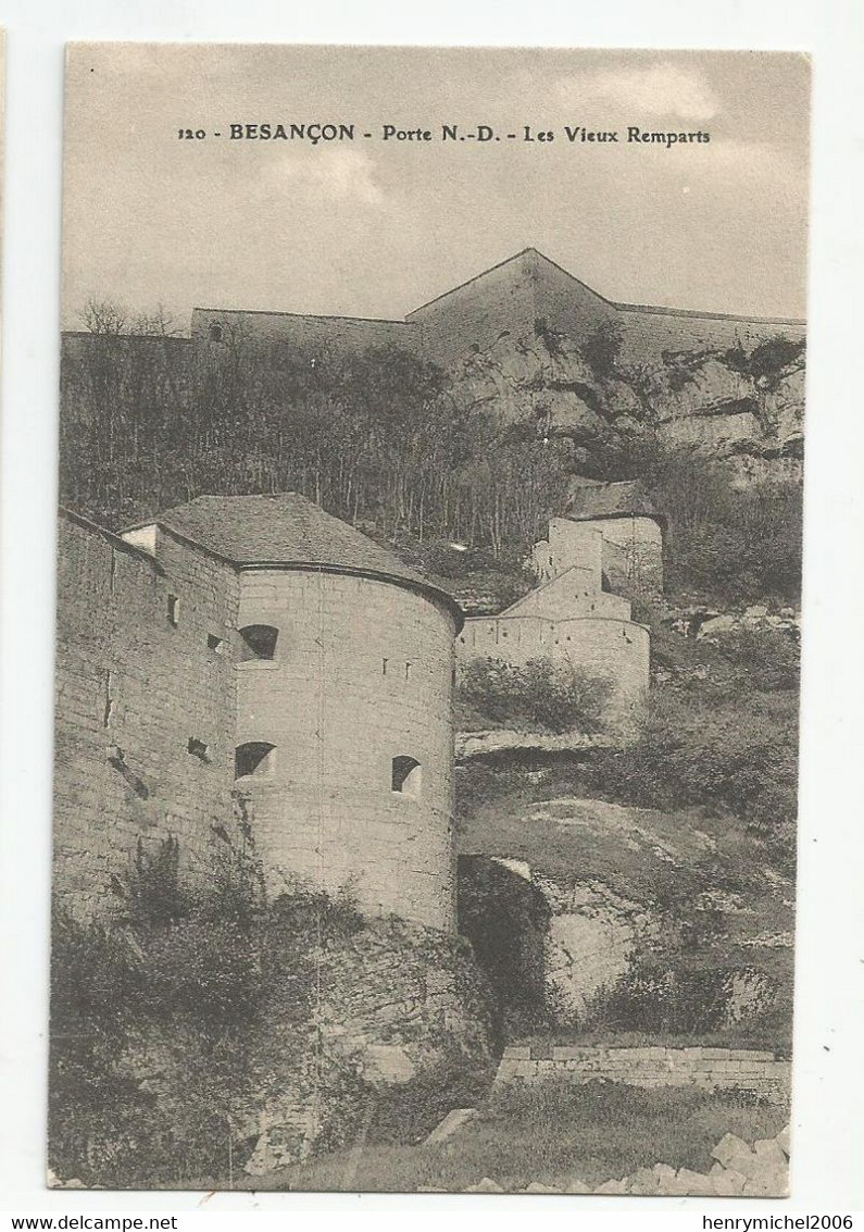 25 Doubs Besançon Porte Notre Dame Les Vieux Remparts - Besancon