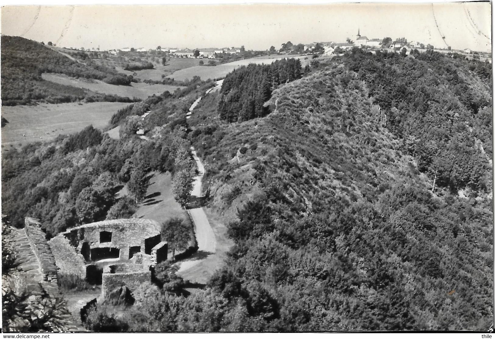 BOURSCHEID - Les Ruines Du Château - Le Village - Burscheid