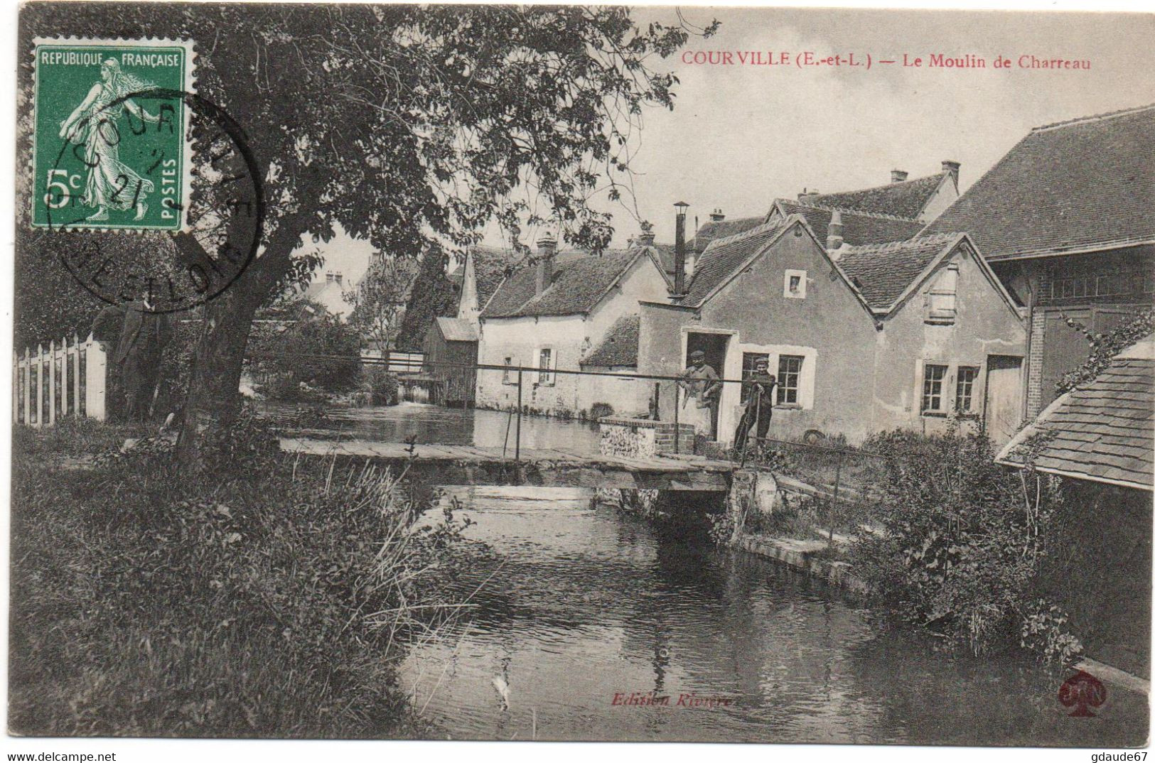 COURVILLE (28) - LE MOULIN DE CHARREAU - Courville