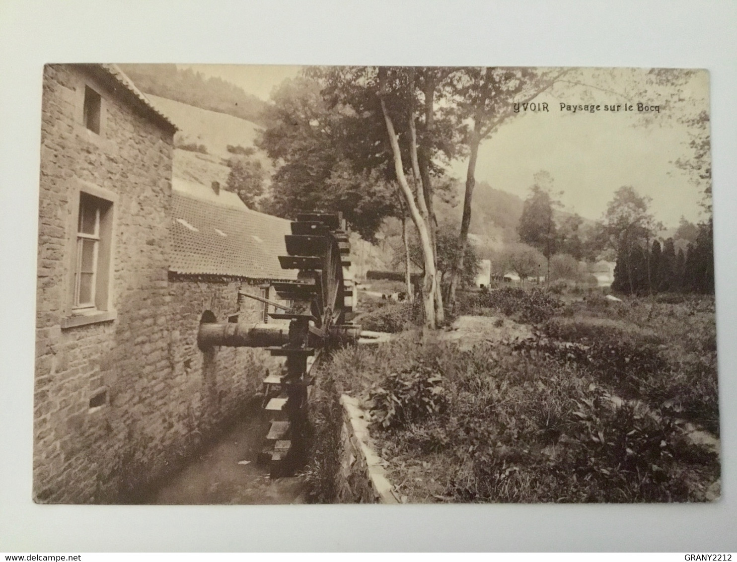 YVOIR «  VIEUX MOULIN SUR LE BOCQ ( MOULIN À EAU ) »PANORAMA . - Yvoir