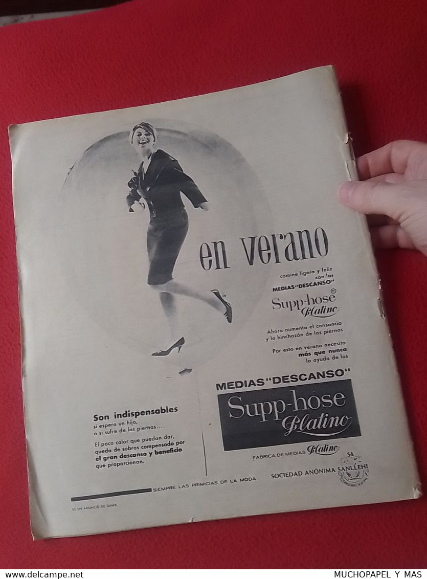 SPAIN AMA LA REVISTA DE LAS AMAS DE CASA ESPAÑOLAS Nº 12 1 JULIO DE 1960 SILVANA MANGANO..ETC OLD MAGAZINE...VER FOTOS.. - [1] Until 1980