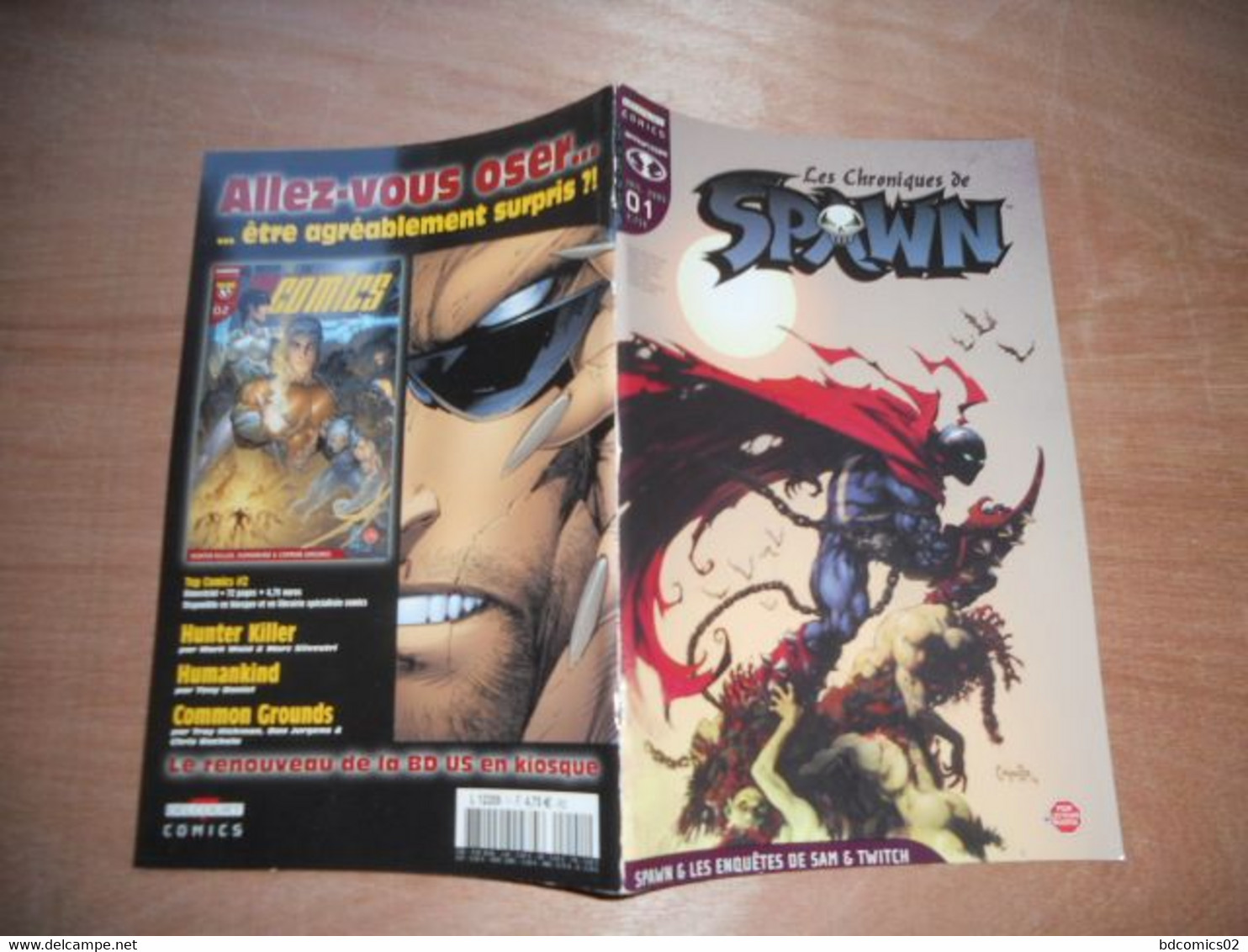 Spawn Les Chroniques N° 1 Delcourt  Juillet 2005 Tbe C1 - Spawn