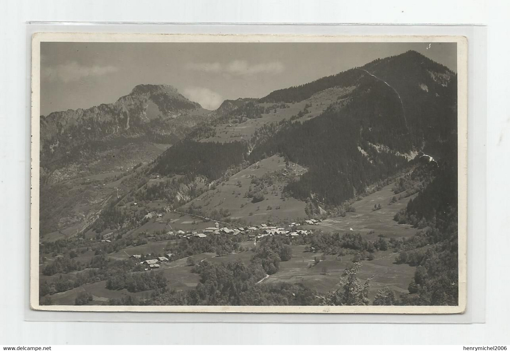 74 Haute Savoie Le Biot Carte Photo De Thomas A Morzine 1938 - Other & Unclassified