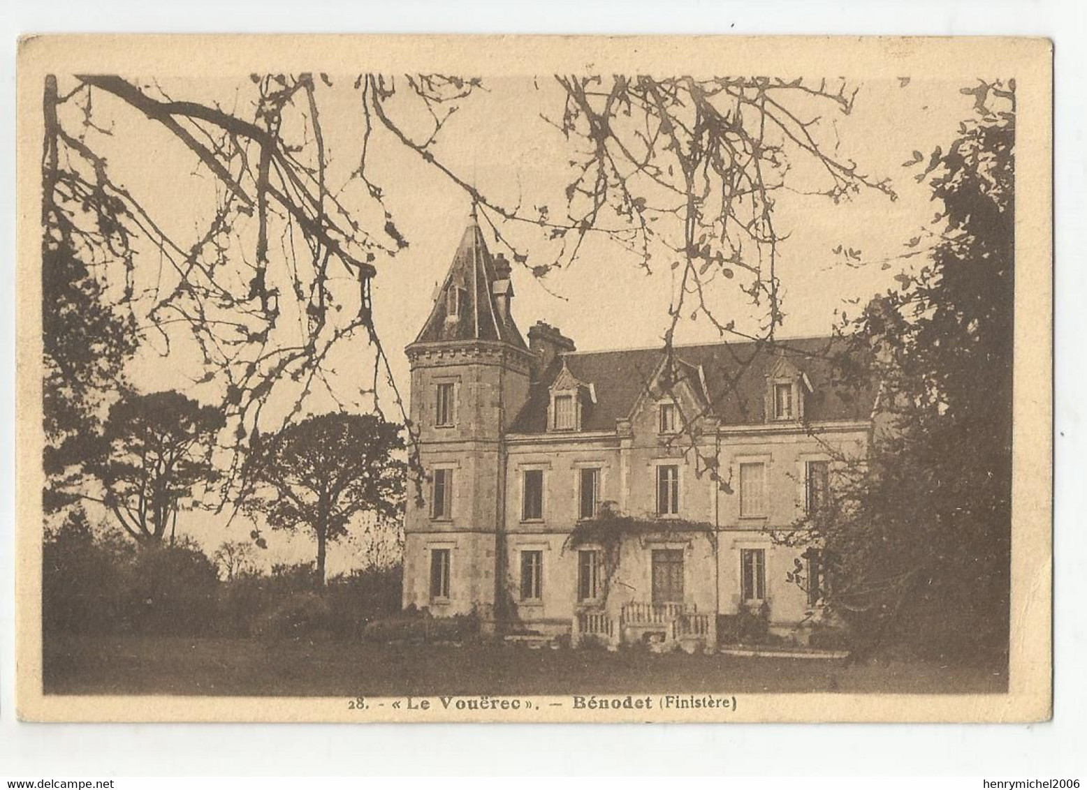 29 Bénodet Chateau  Maison Villa Le Vouerec - Bénodet