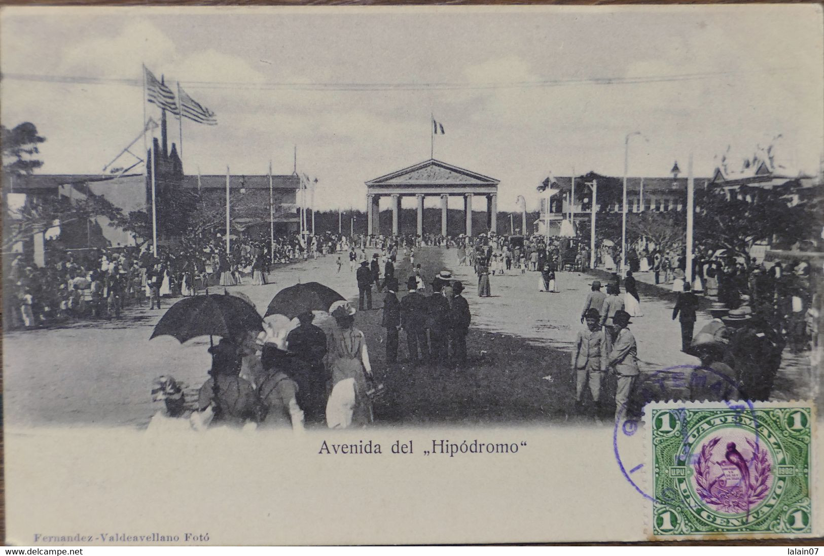 C. P. A. : GUATEMALA : Avenida Del " Hipodromo", Sello - Guatemala