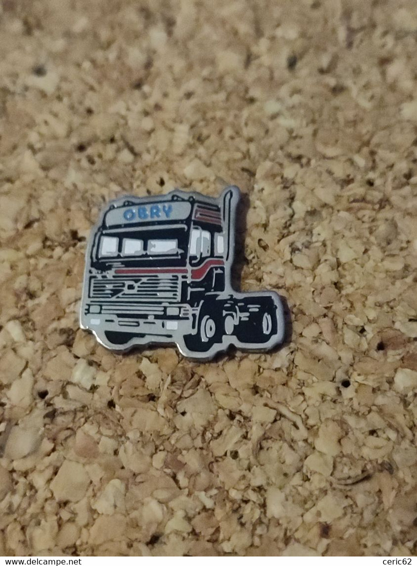 PINS CAMION TRANSPORT VOLVO OBRY - Transports