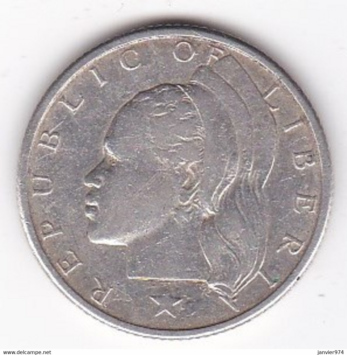 Liberia, 25 Cents 1960, En Argent .KM# 16 - Liberia