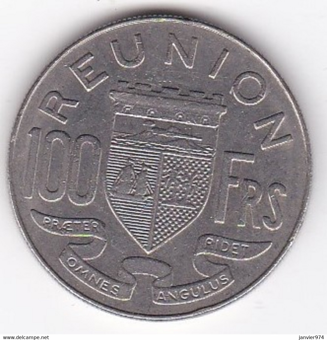 Ile De La Réunion 100 Francs 1969, En Nickel , Lec# 106 - Reunión