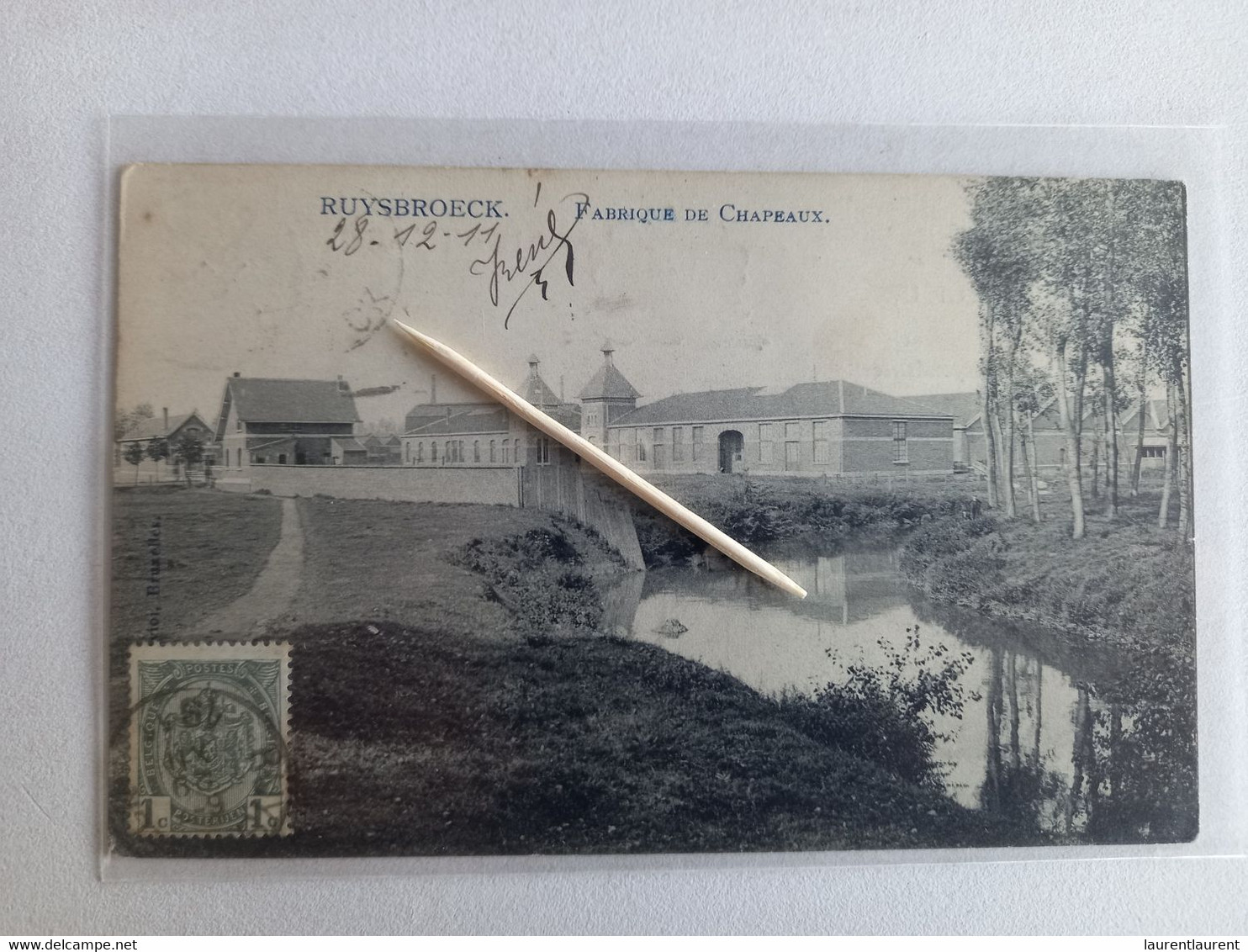 RUYSBROECK - Fabrique De Chapeaux 1911 - Rare - Sint-Pieters-Leeuw