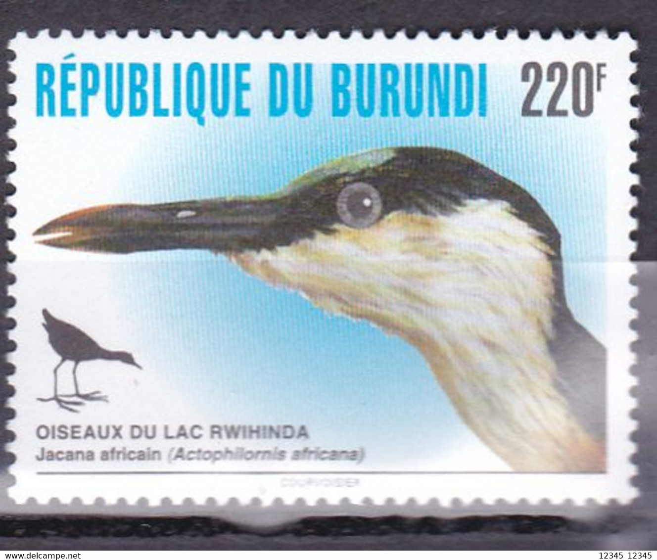 Burundi 1996, Postfris MNH, Birds - Unused Stamps