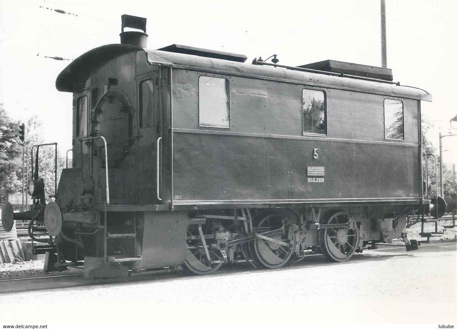 Einmannlok  Huttwil - Wolhusen Bahn  (Repro)          1936/80 - Huttwil