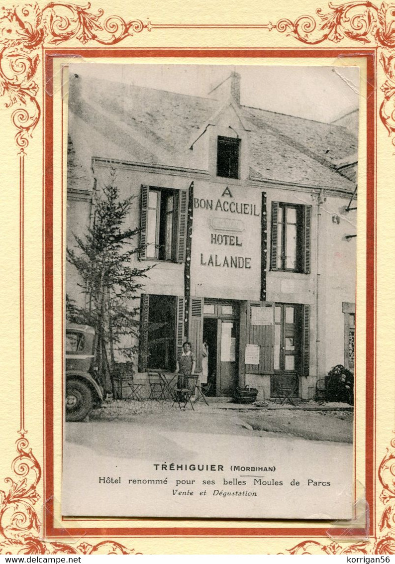 PENESTIN  ** TREHIGUIER **  HOTEL LALANDE   *** VENTE ET DEGUSTATION DE MOULES  ***RARE *** - Pénestin