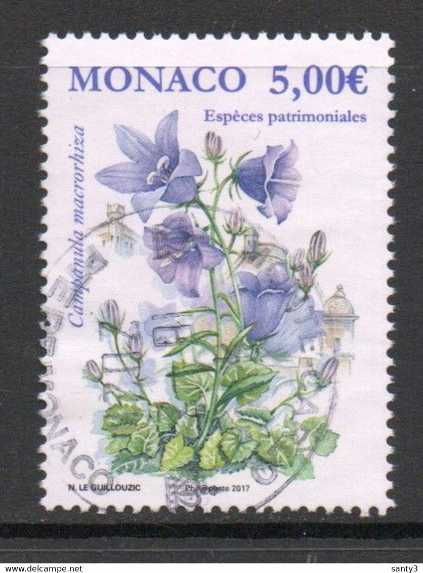 Monaco 2017 Yv 3087  Hoge Waarde, Prachtig Gestempeld - Gebruikt