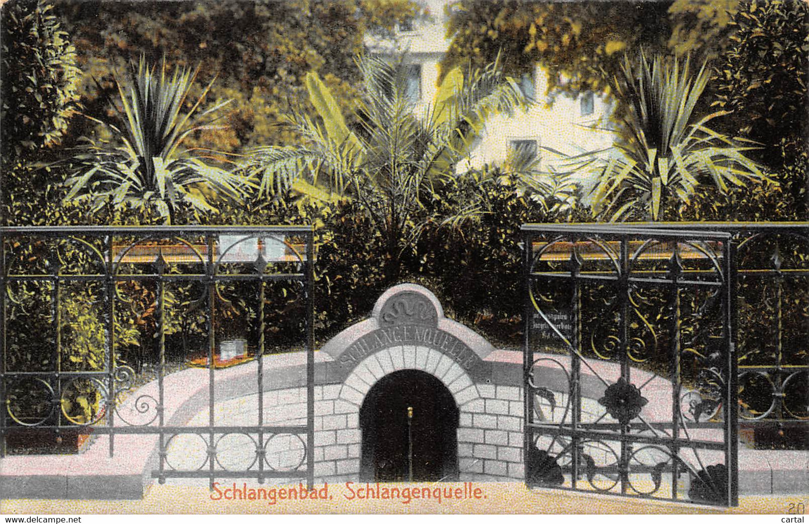 SCHLANGENBAD - Schlangenquelle - Schlangenbad