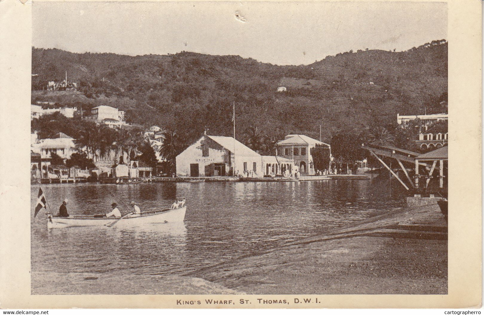 Antilles Netherland Antilles KING'S WHARF ST. THOMAS, D.W.I. - Other & Unclassified