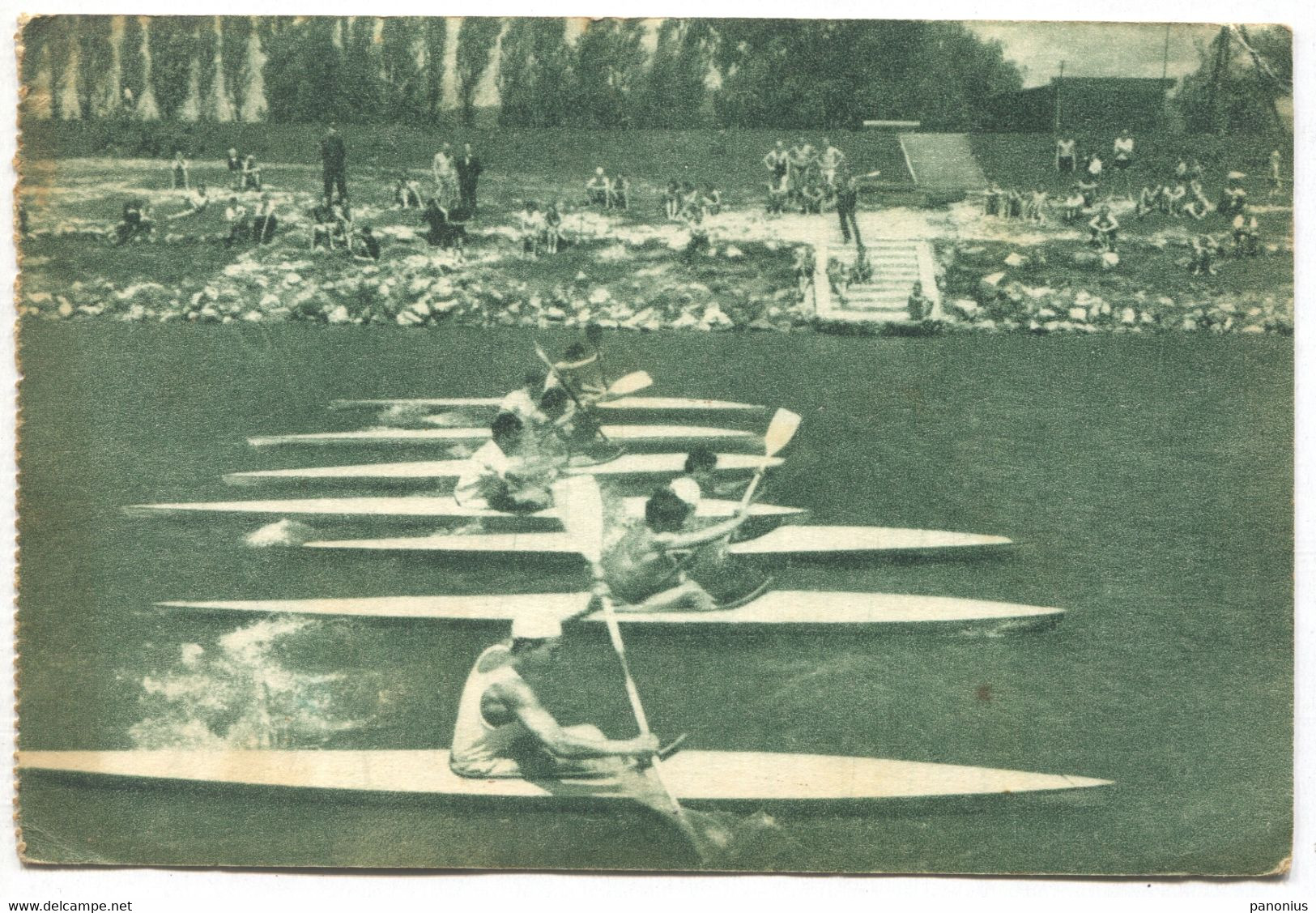 Rowing Kayak Canoe - Regatta Zagreb, River Sava, Year 1949 - Aviron