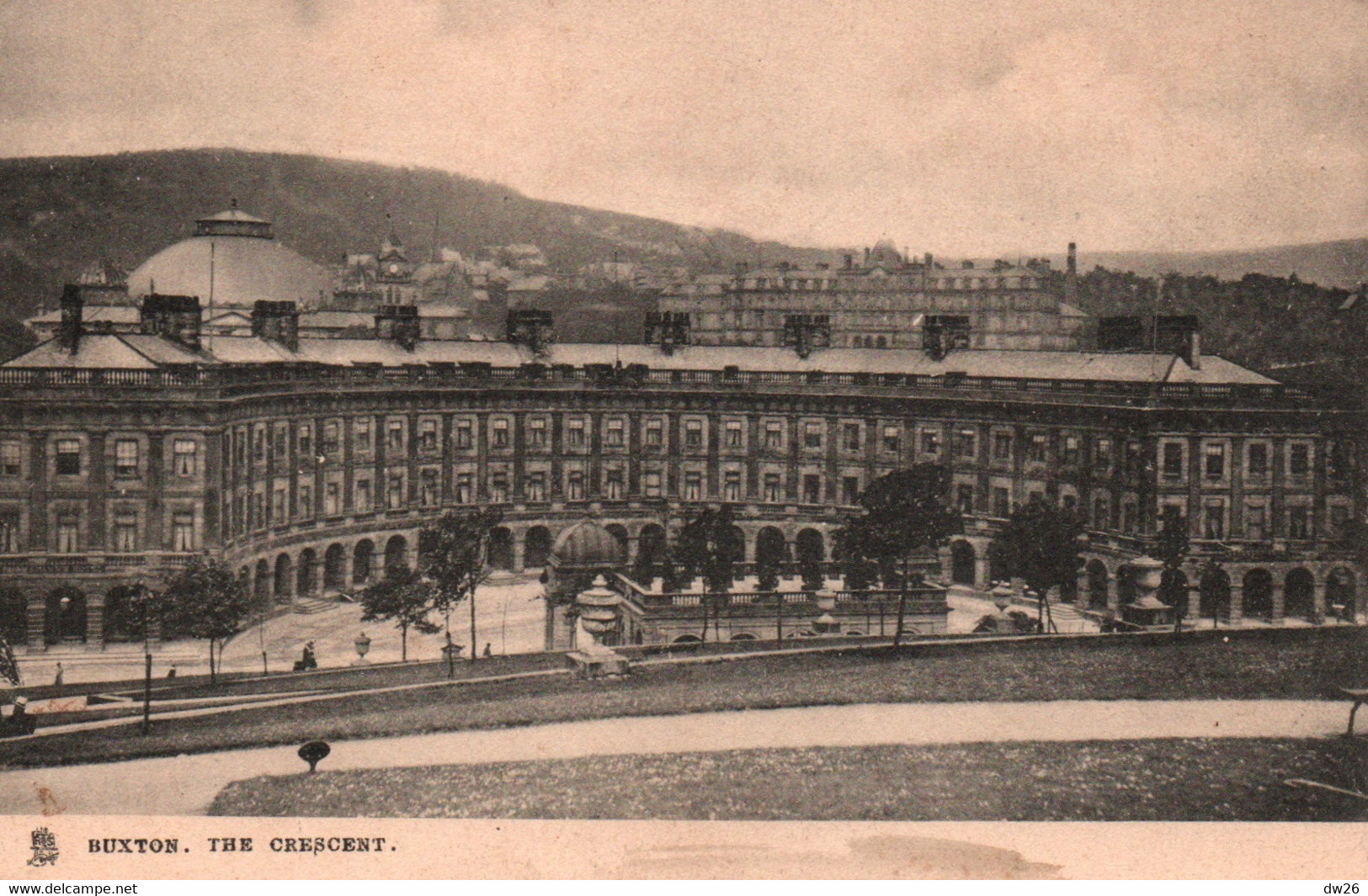 Buxton (Derbyshire) The Crescent (Hôtel En Croissant) Raphaël Tuck & Sons - Non Circulated Postcard - Derbyshire