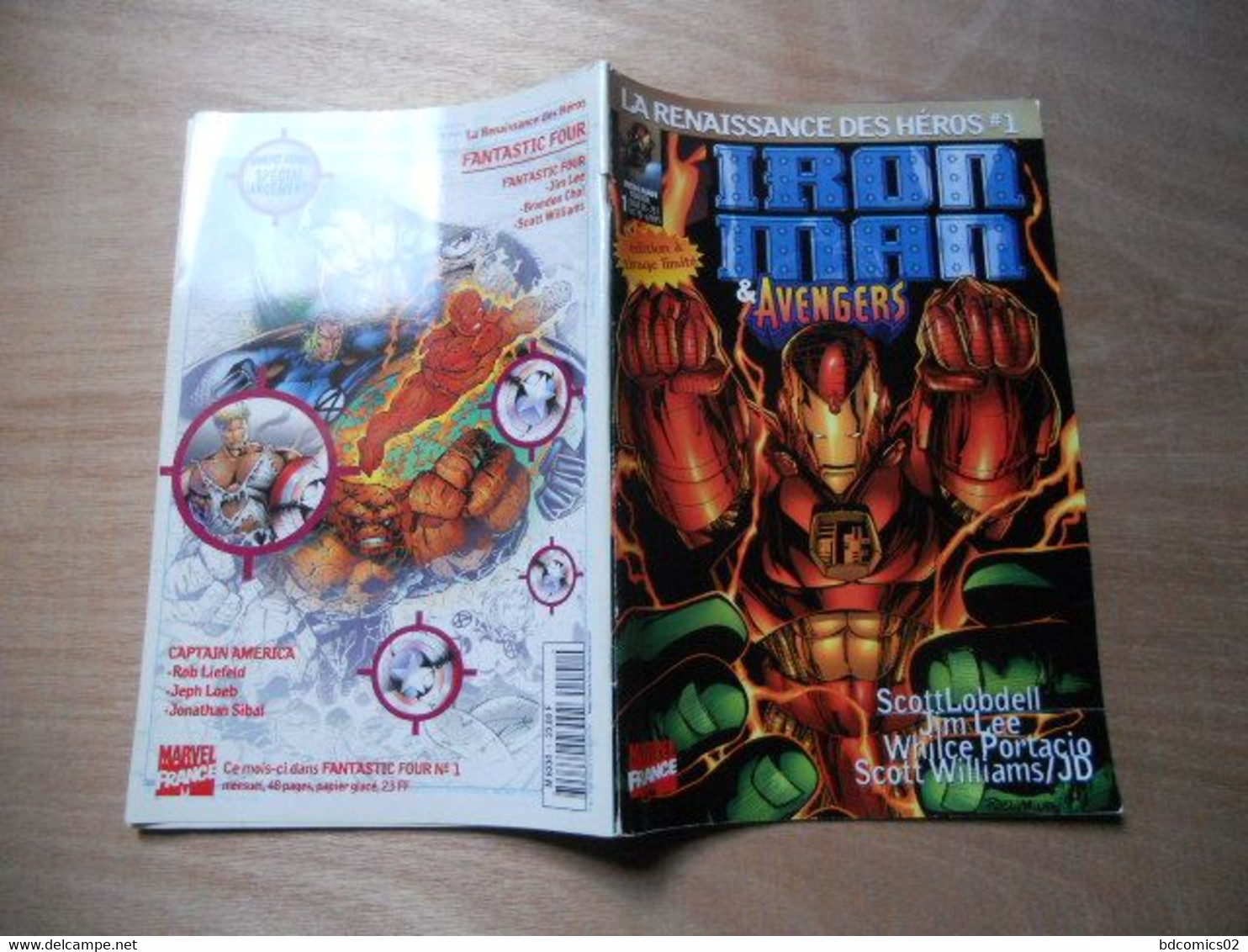 Iron-Man & Avengers N°1 Variant Édition (La Renaissance Des Héros) - 1998 BE+ - Verzamelingen