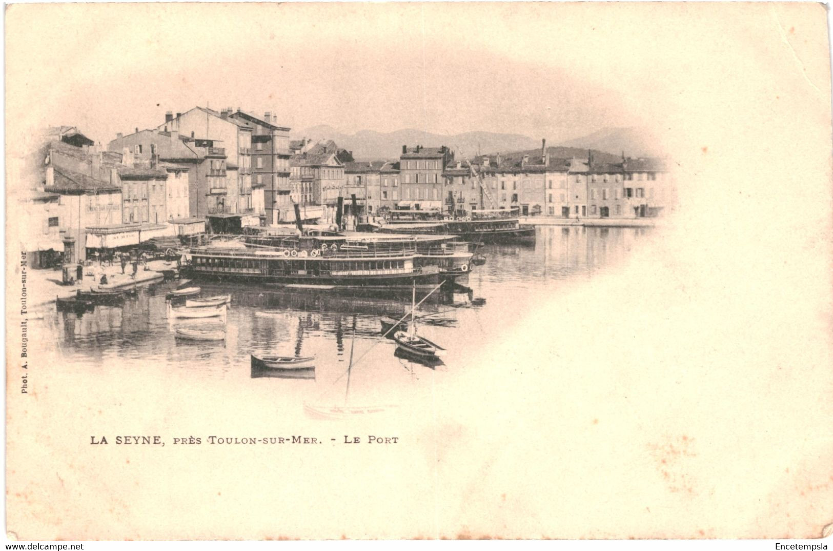 CPA Carte Postale  France La Seyne-sur-Mer Le Port  Début 1900 VM56959 - La Seyne-sur-Mer