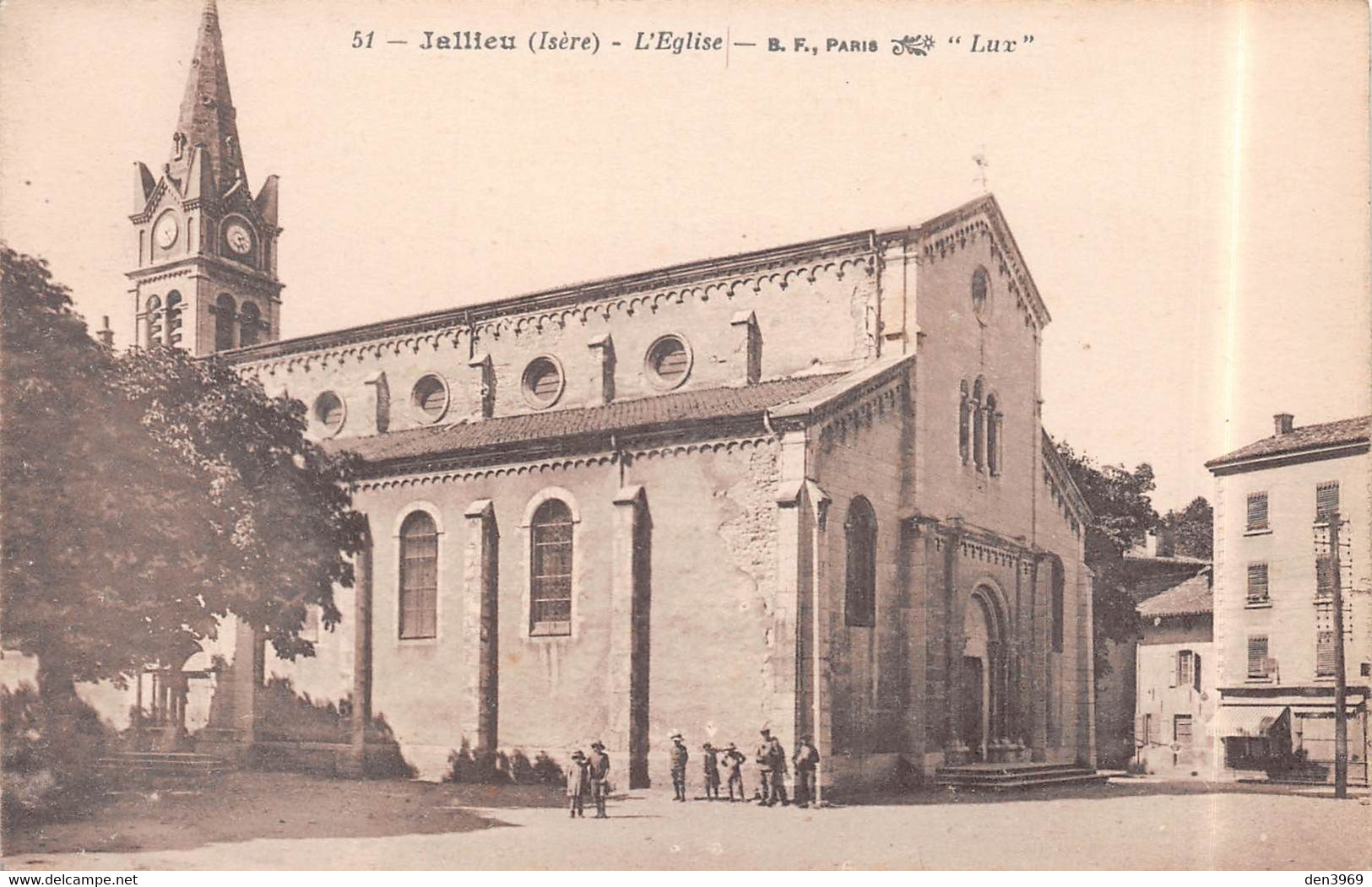 JALLIEU (Isère) - L'Eglise - Jallieu