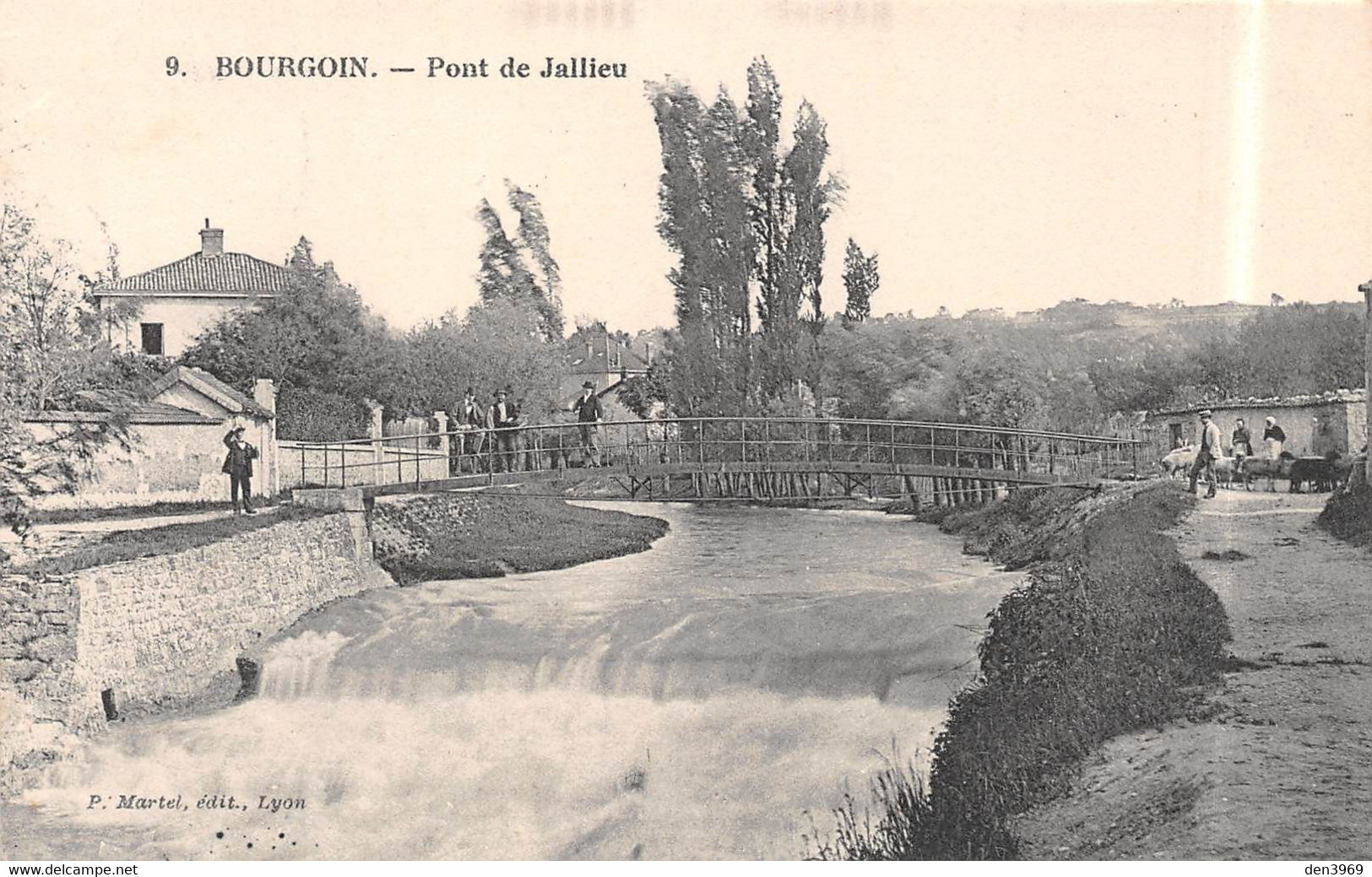 Pont De JALLIEU (Isère) Par Bourgoin - Jallieu