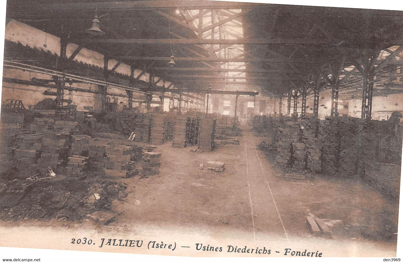 JALLIEU (Isère) - Usines Diederichs - Fonderie - Jallieu