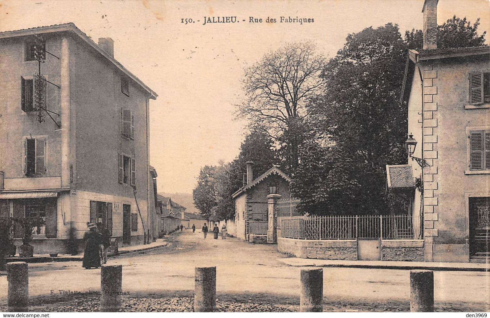 JALLIEU (Isère) - Rue Des Fabriques - Jallieu