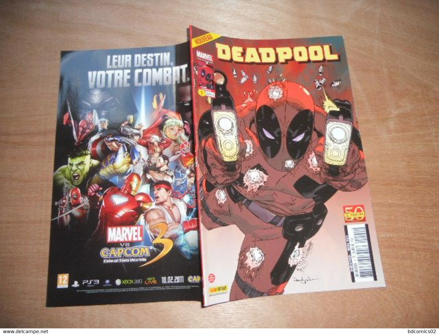 Deadpool N° 1 ( Mars 2011 ) : " Vague De Mutilation " - Marvel Panini  TTBE - Sammlungen