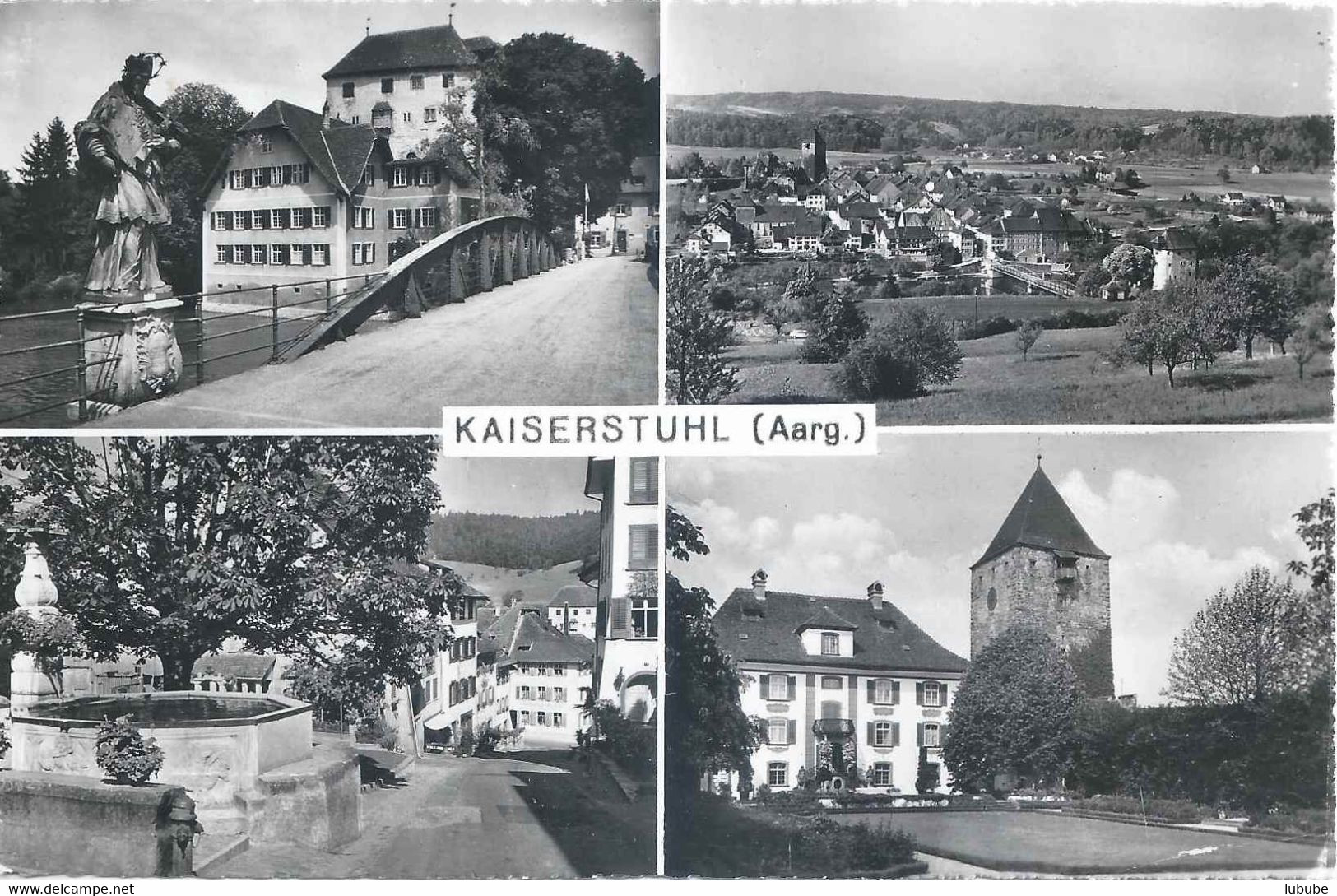 Kaiserstuhl - Multivue  (4 Bilder)         Ca. 1950 - Kaiserstuhl