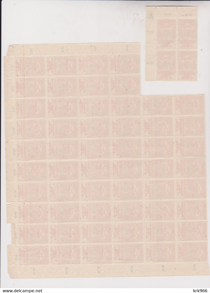 HUNGARY 1914 30 F Nice Accumulation 60 Stamps  MNH - Unused Stamps