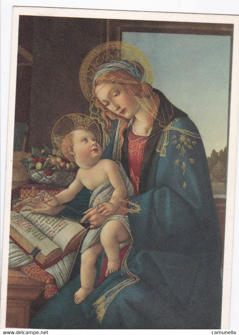 Cartoline Madonne- La Vergine Col Figlio - Vergine Maria E Madonne