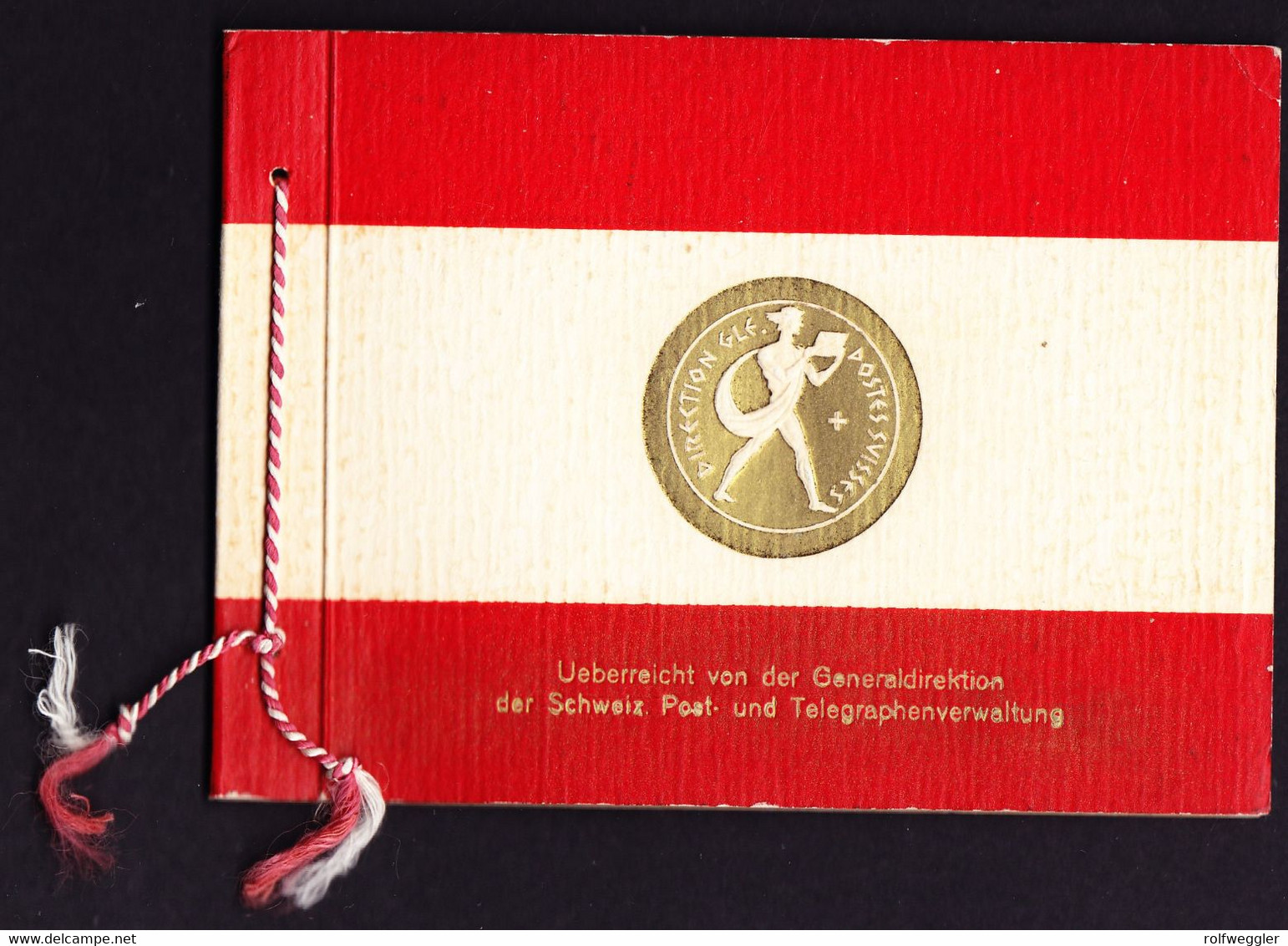 1932 Geschenkheft 50 Jahre Gotthard Bahn Mit 4er Block Serie Und 3 Einzelabzüge, Ungezähnt, Komplett. - Sonstige & Ohne Zuordnung