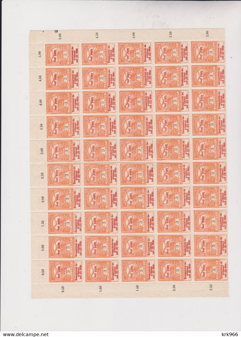 HUNGARY 1914 1 ,2,3,5,6,10,12,16 & 20 fil  nice accumulation   MNH