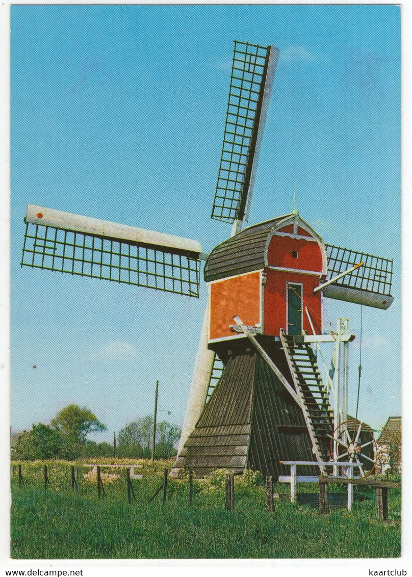 Maarssen: Poldermolen Waterschap Buitenweg / Drainage Mill - (Utrecht, Nederland/Holland) - Moulin/Mühle/Molen - Maarssen